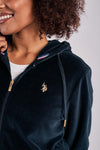 Duru Velvet Hoodie