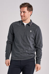 Glen Half-Zip Polo