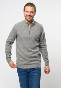 Kevin Knit Half-zip