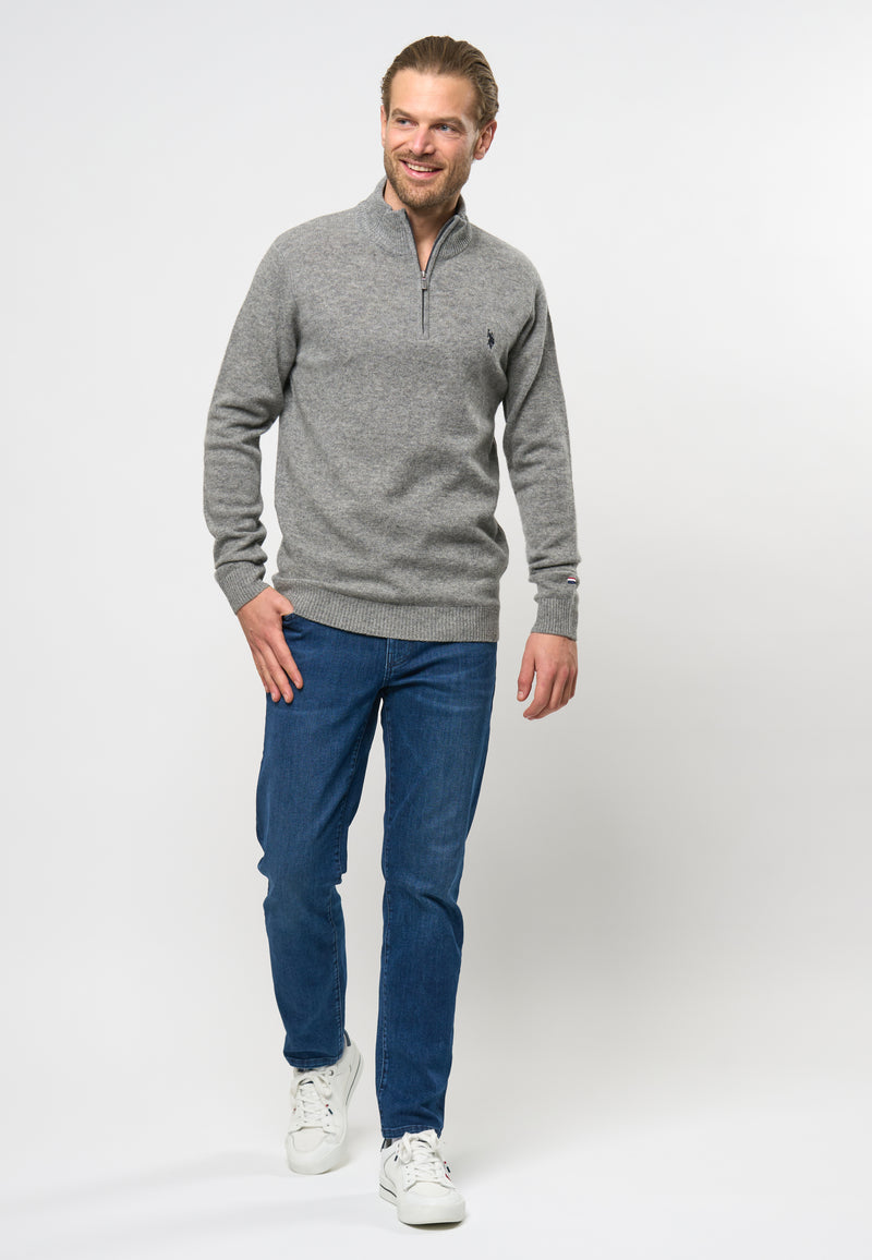 Kevin Knit Half-zip