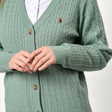 Gill Cable Knit Cardigan