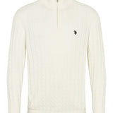 UMRomeo Half-zip Cable Knit